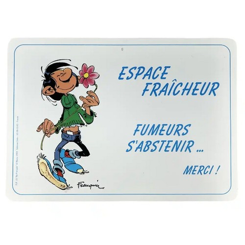 Franquin gaston lagaffe door - lagaffe,