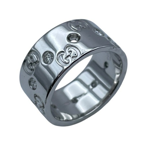 Bague gucci icon blanc - or,