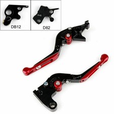 Réglable Leviers Frein Embrayage Pour Ducati HYPERMOTARD 939/Strada 2016 Red A'
