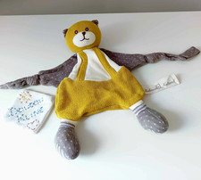 Doudou Plat/Mouchoir Chat/Ours