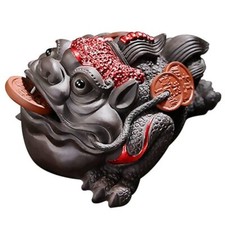 11.5cm Purple Clay Tea Set