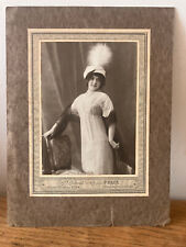 Photo Belle Époque Actrice? Portrait d'Art par Félix c1910 chapeau Chanel ?
