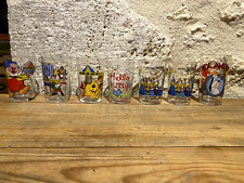 Lot de 7 verres à moutarde