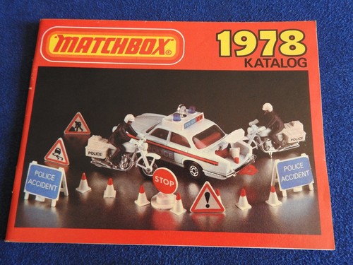 Catalogue matchbox 1978 - catalogue,