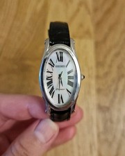 Seiko - Premier - Montre Femme - Cadran Ovale et en Nacre 