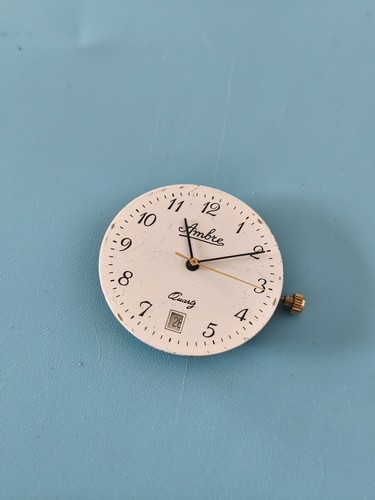 Cadran montre vintage - , ambre