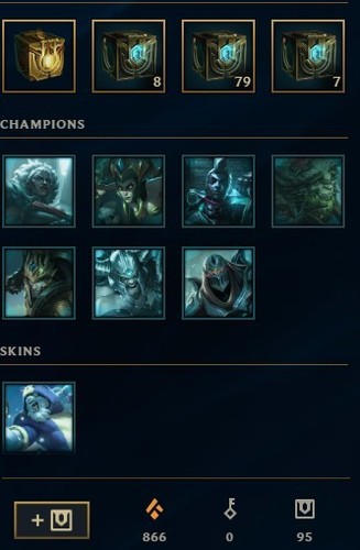 Compte league legends - league, of