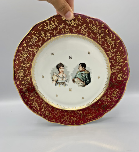 Assiette décorative napoléon - assiette,