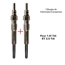 2 Bougie de Préchauffage pour