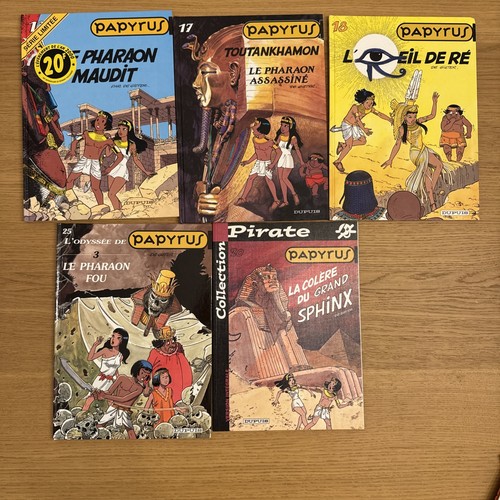 Lot papyrus tome - lot, 5