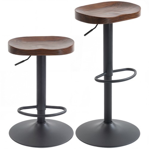 Homcom tabourets bar 5 - homcom, 41,5