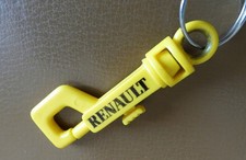 Ancien porte clé Automobile RENAULT Mousqueton Assistance Dépannage.