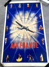 Air France original poster - P. Chanove (1930)