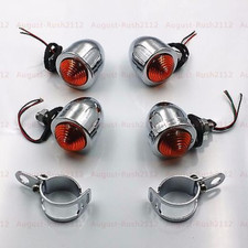 Pinces de fourche pour clignotants moto pour Harley XL 883 1200 Cruiser Vintage