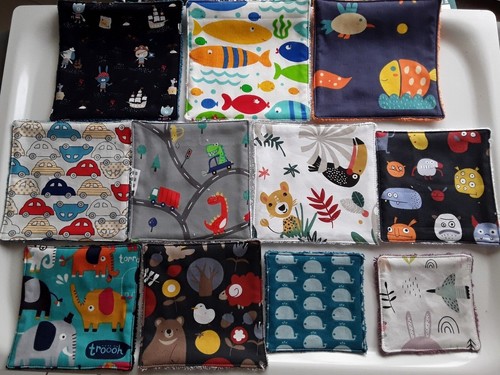 Lot lingettes lavables - lot,