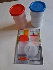 Lot de 6 boîtes Empilodéco + Livret  recettes Tupperware