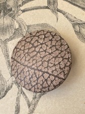 Grand Bouton en tissus / Cuir 5 cm Haute Couture - Mercerie