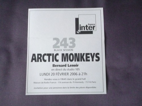 Arctic monkeys invitation - arctic, /