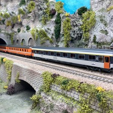 Rame 7 voitures, train Express "Vauban", SNCF, SNCB, Ep IV - LSMODELS MW2007 - H
