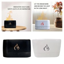 Humidificateur d'air 3D Flamme Diffuseur d'huiles essentielles Mist Maker