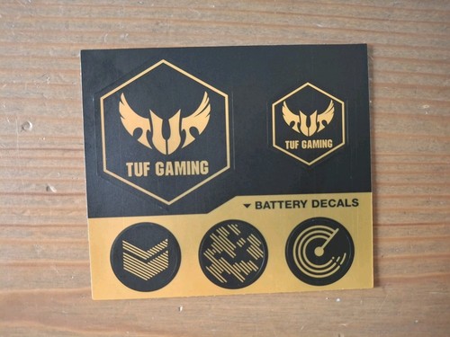 Sticker asus tuf gaming - tuf,