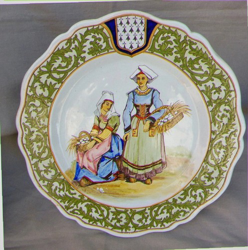 Porquier beau quimper - porquier, assiette