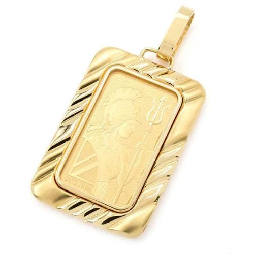 Britannia pendentif lingot - britannia,