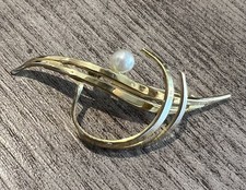 Broche  Vintage - meral dore