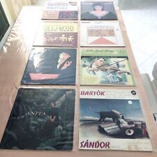 Stock Lot 8 disques vinyles 33 tours LP musique classique rare - éditions rares