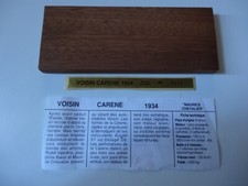 Socle bois + fiche + etiquette