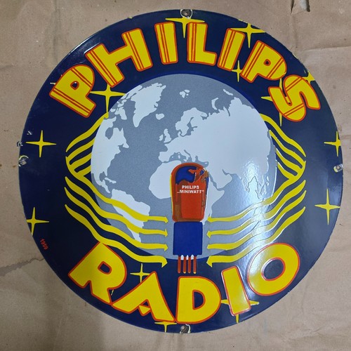 Philips radio porcelaine - philips,