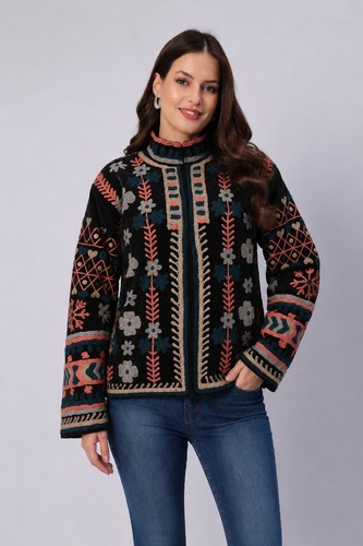 Veste blazer suzani velours - blazer,