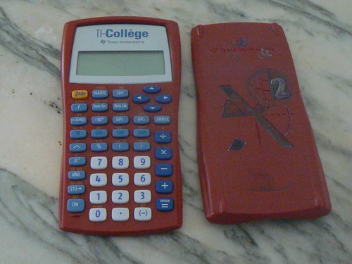 Ancienne calculatrice texas - ancienne,
