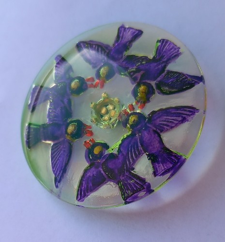 Magnifique bouton ancien en - ,