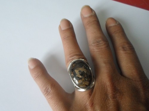 Bague argent massif - argent,