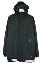 Rip Curl Flow Veste Homme Grand Ski Capuche Fermeture Éclair Doublé Noir