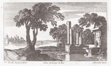 Fontaine Des Ruines Romaines