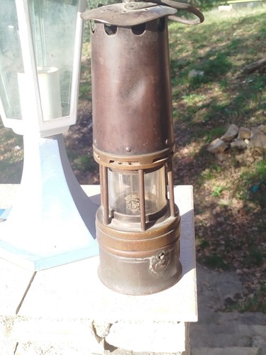 Lampe mineur ancienne - mineur,