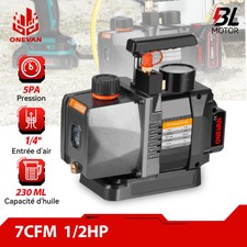 Pompe à Vide Climatisation 5PA Pompe à Vide Frigoriste 1/2HP Niveau1 pourMakita