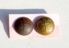 2 BOUTON UNIFORME - MILITAIRE