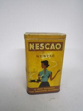 BOITE EN TOLE LITHO NESCAO NESTLE LE PETIT DEJEUNER SAIN  SOPAD MARSEILLE