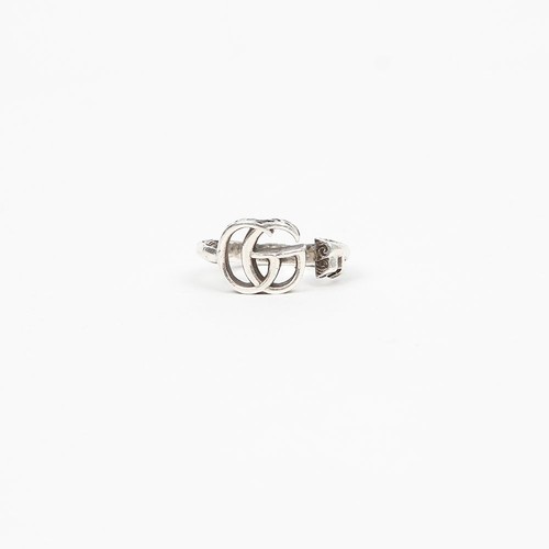 Gucci bague double argent - bague,