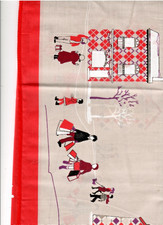 CENTRE DE TABLE  ET 2 SERVIETTES NOEL FRANCOISE SAGET