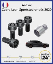 Ecrous antivol de roues noir