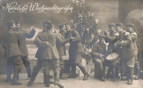 Carte postale ww1 voeux - voeux, de