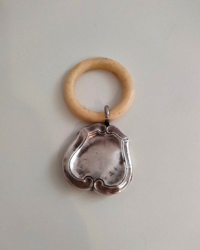 Hochet ancien argent - ancien, en