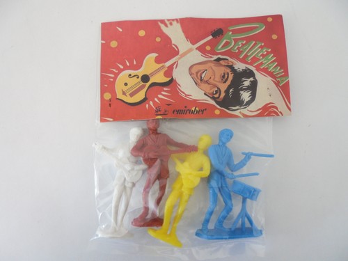 Figurines beatles pvc - figurines,