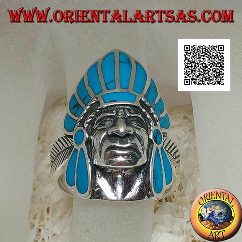 Bague argent 925 - en, indien