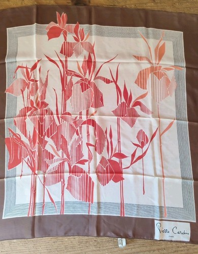 Foulard pierre cardin soie - foulard,