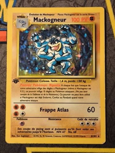 Carte pokemon mackogneur - carte,